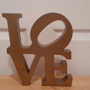 Love Standing Sign